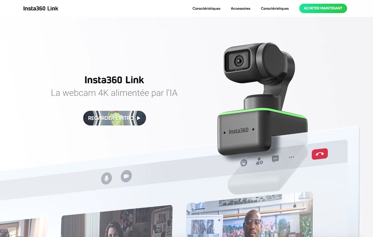 Insta360 webcam 4K IA: nuove soluzioni per i professionisti